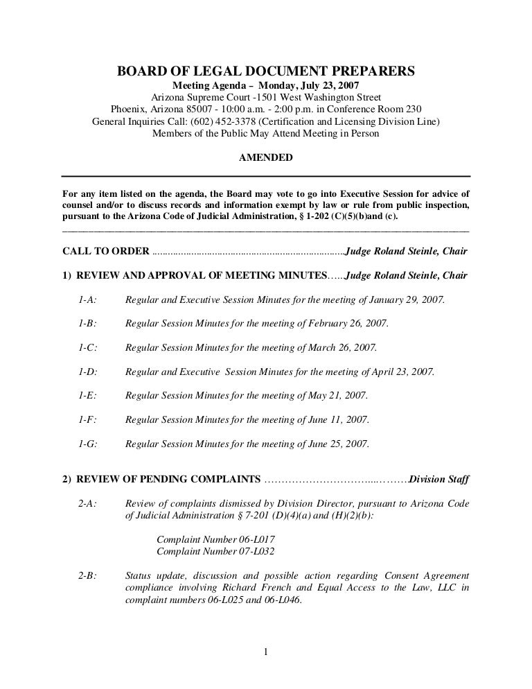 Legal Document Services