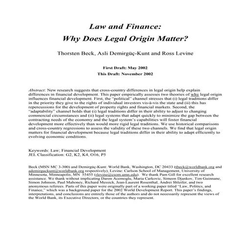 Legal Finance