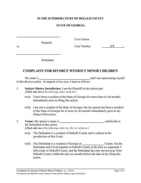 Sample trial brief for california divorce