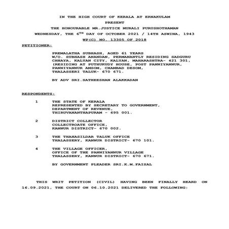 Types of Cases Ecourts List District Courts | PDF