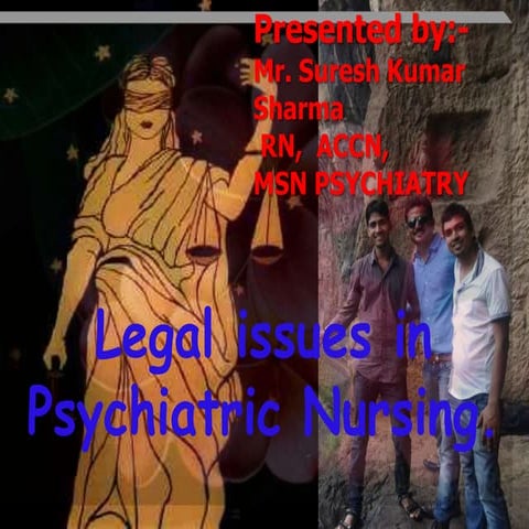 Legal & ethical issue in psychiatry by suresh aadi8888