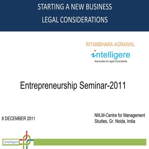 Legal issues for start up