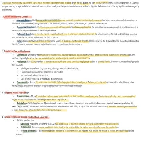 Case examples of emtala violations | PDF