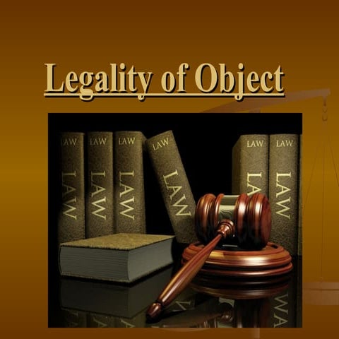 Legality of object-7
