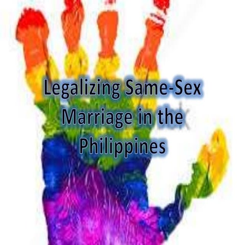Same Sex Marriage in thePhilippines