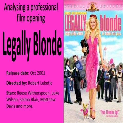 Legally blonde! | PPT