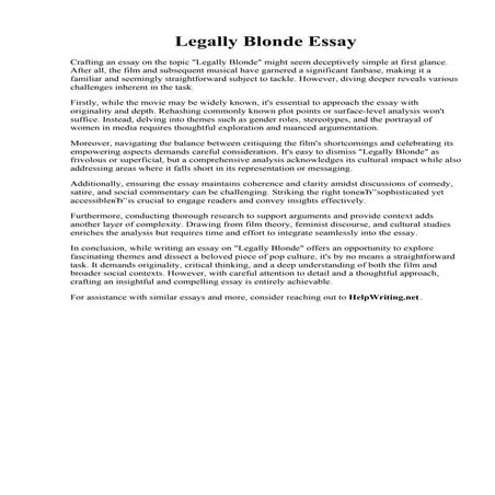 Legally Blonde Essay.pdf