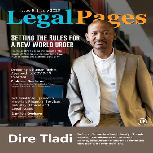 Legal Pages Magazine: Law, COVID-19, and Technology