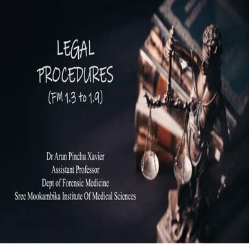 Legal procedure   slideshare