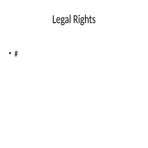 Rights and Duties | PPTX