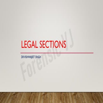 Legal Sections - FMT.pdf forensic medicine