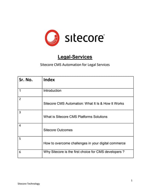 When and Why We Use Legal Services at Sitecore development Company