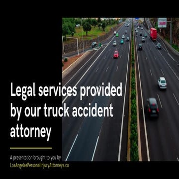 How We Can Help You After a Truck Accident | PDF