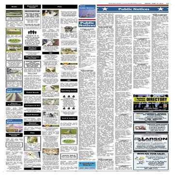 Public notices for June 15, 2012