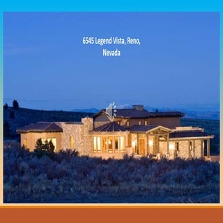 6545 Legend Vista, Reno, Nevada