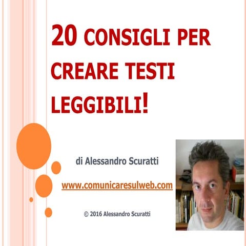 20 consigli su come creare testi leggibili