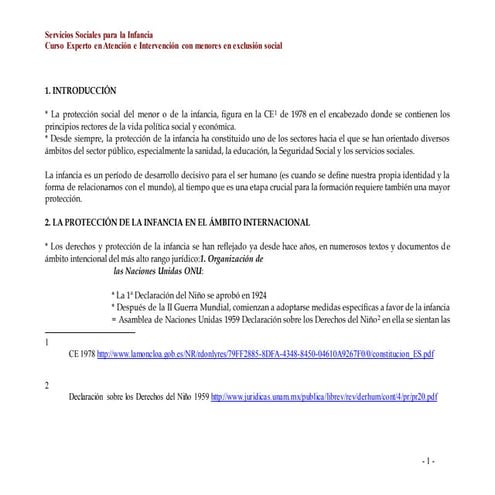 Legislación y programas