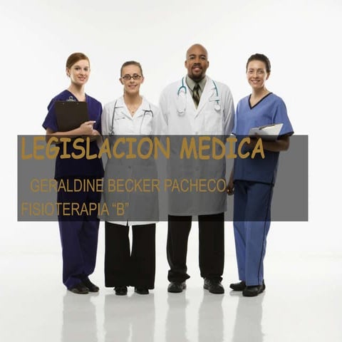 Legislacion medica  geral