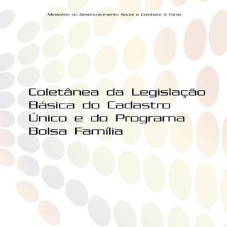 Legislação do cadastro unico