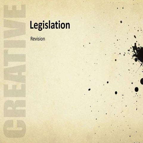 Legislation