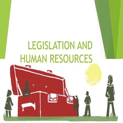 Legislation and human resources. 2020 2021