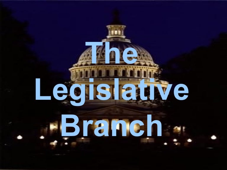 legislative branch notes