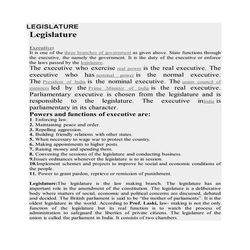 Legislature | DOCX