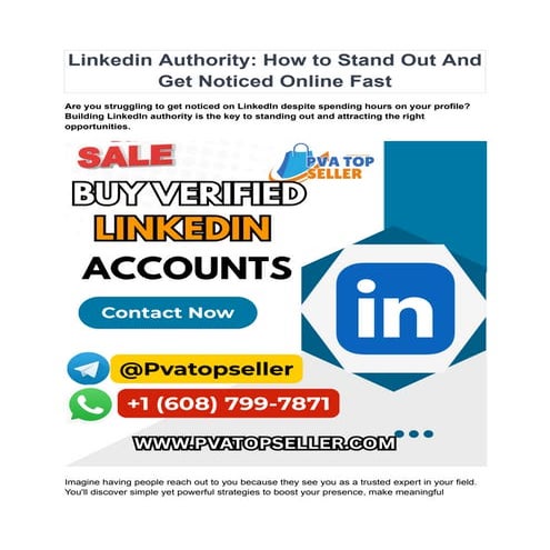 Legit Sites to Buy Verified Linkedin Accounts Securely.pdf