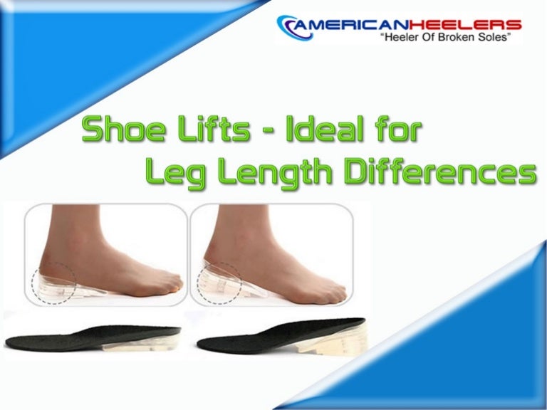 Shoe Lifts Ideal for Leg Length Differences