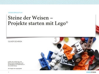 Projekte starten mit Lego - Insidrrr Day 02