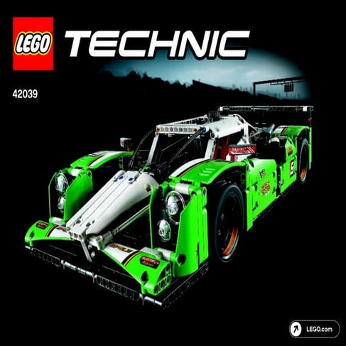 Đồ chơi xếp hình Lego Techic 42039 - Siêu xe đua