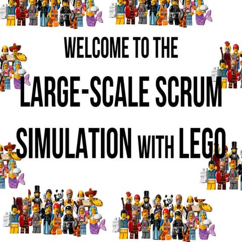 LeSS simulation with LEGO at #agileee 2017. (lego for scrum)