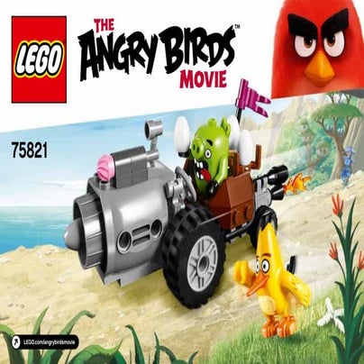 Đồ chơi xếp hình Lego Angry Birds 75821 - Cuộc tẩu thoát của siêu trộm