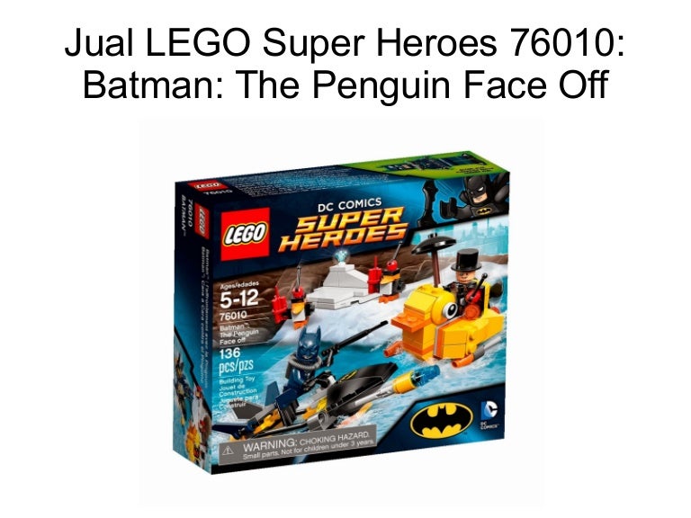 JUAL LEGO Super Heroes 76010 Batman The Penguin Face Off