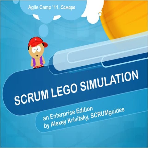 enterprise scrum simulation with lego