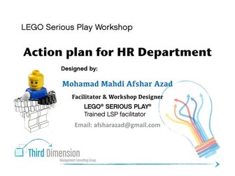 LEGO Serious Play   Action Plan for HR Dep. 