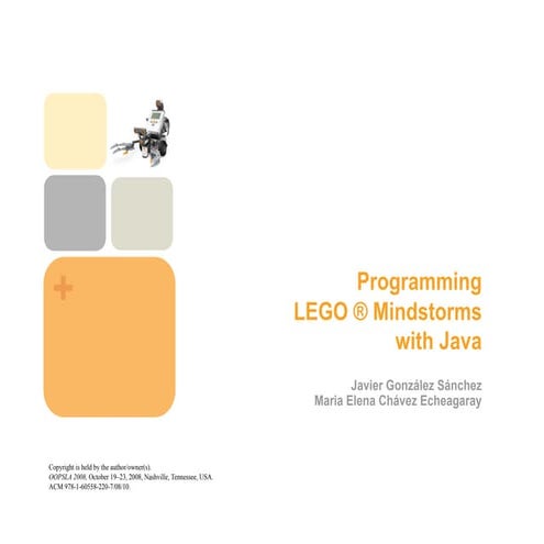 200810 - Lego Mindstorms NTX with Java | PDF | Programming Languages ...
