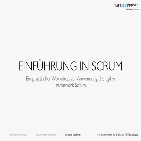 Lego Workshop Scrum Einführung