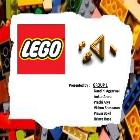 LEGO- Niche MArketing