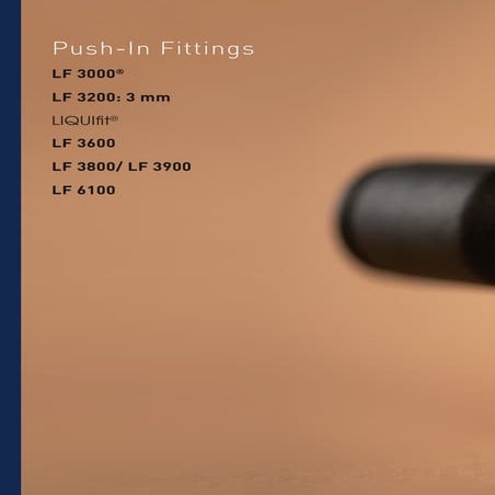 Push in Fittings - Legris Parker นิวเมติก.com