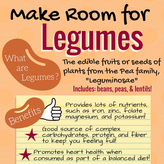 Make Room For Legumes