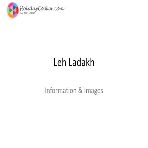 Leh Ladakh