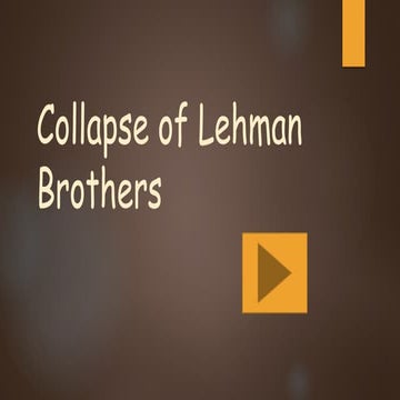 LEHMAN BROTHER HOLDINGS advanced audit.pptx