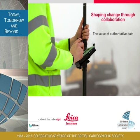 Mapping using the convergence of Survey and GIS - by Mike Cooper, Leica Geosystems