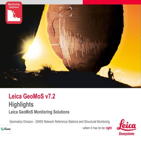 Leica Geomos Features One-click Scan Area Definition and a Table View