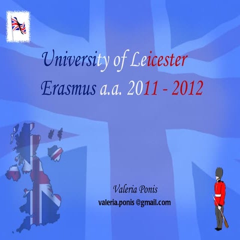 Università di Leicester Erasmus 2011/12