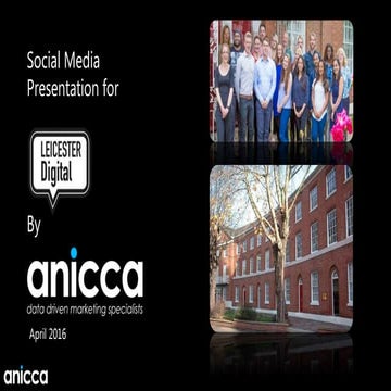 Leicester Digital - Facebook for B2B Organisations