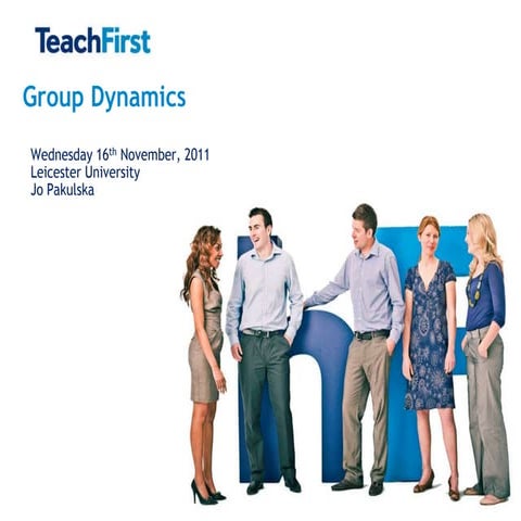 Leicester Employability Group Dynamics 161111