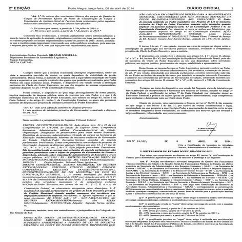 Lei estadual 14.512 de 8 de abril de 2014