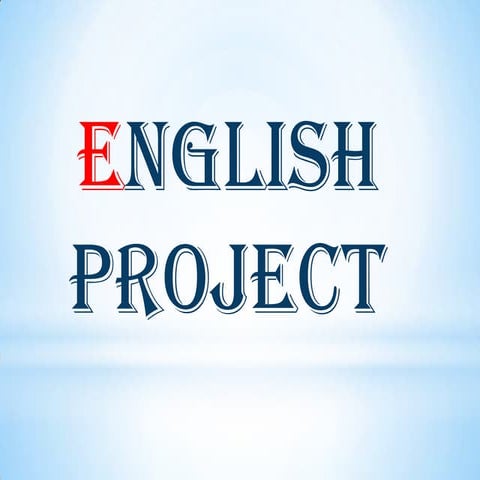 English project | PPTX